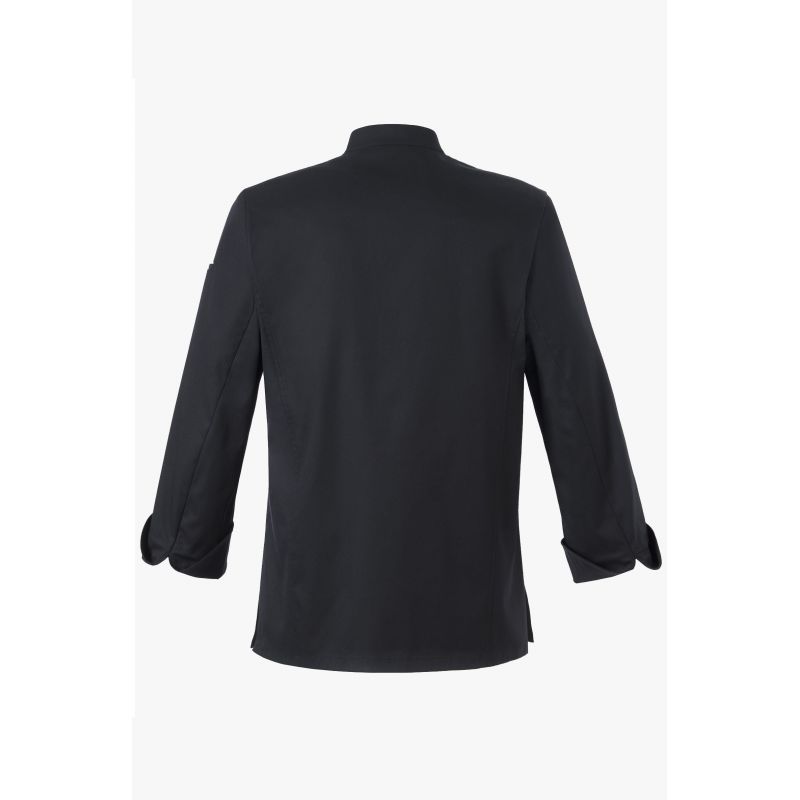 Veste de cuisine noire - Collection Tristan Brandt - ORIONO