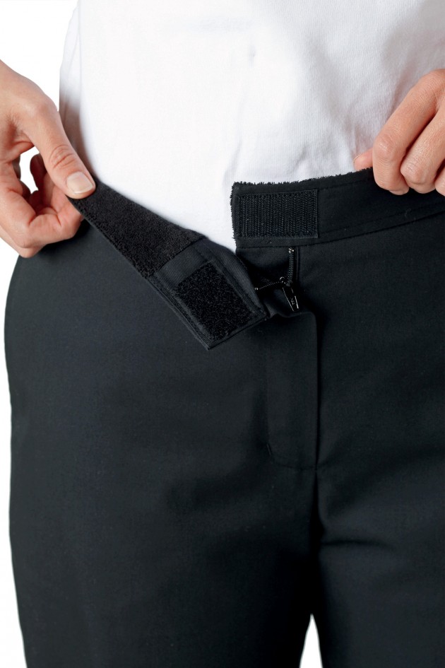 Pantalon de cuisine noir femme - APUI