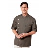 Veste de cuisine taupe homme - Chicago - Bragard