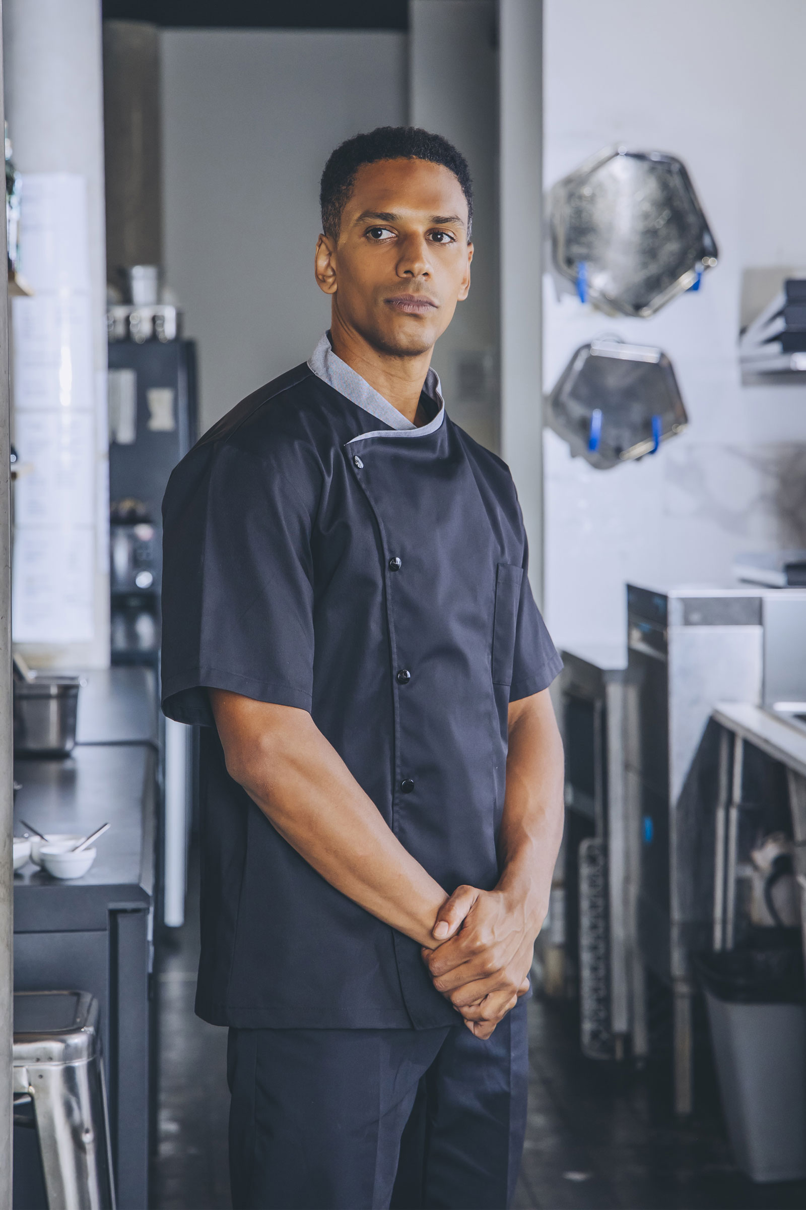 Veste De Chef Professionnelle Clinotest - Manches Longues, Lavable à 90°C, Aisselles Respirantes, Taille Ajustée