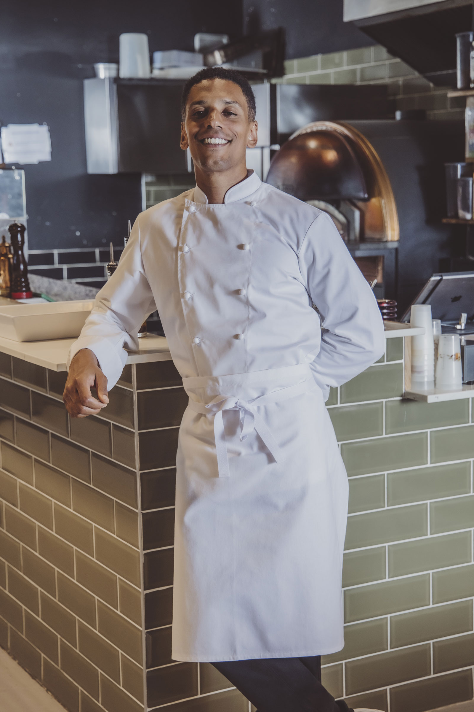 Tablier Court Unisexe IBEX – Idéal Pour Cuisiner, Servir, Bricoler Ou Jardiner !
