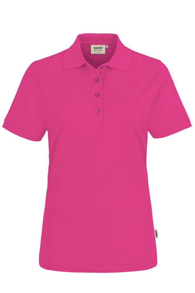 POLO MANCHES COURTES ROSE FEMME - ANTINEA
