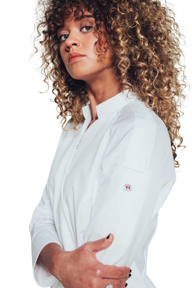 Veste de cuisine femme coupe kimono - Studio B - SOLVEIG  