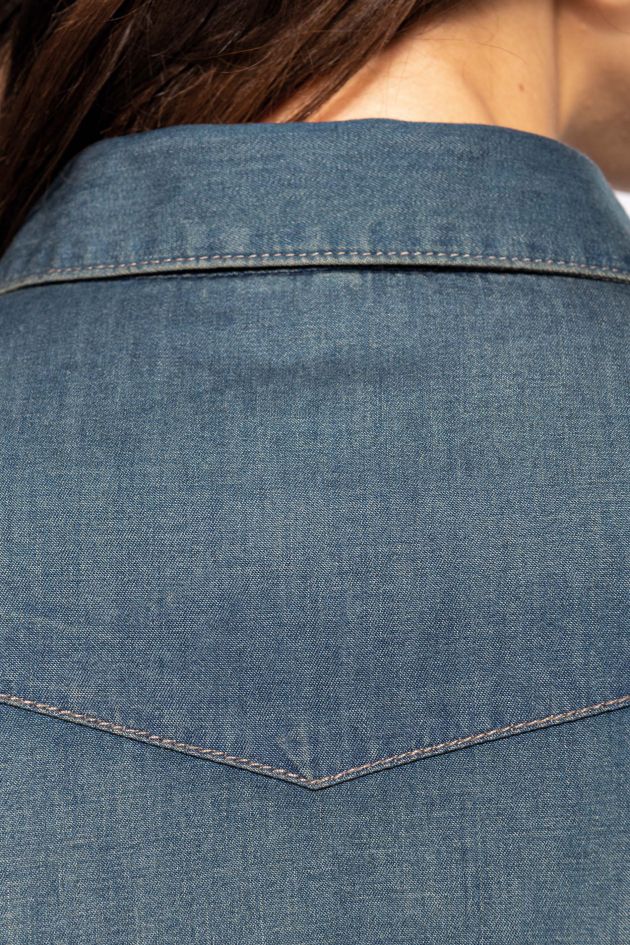 Chemisier femme denim - Chemisier femme vintage NELL