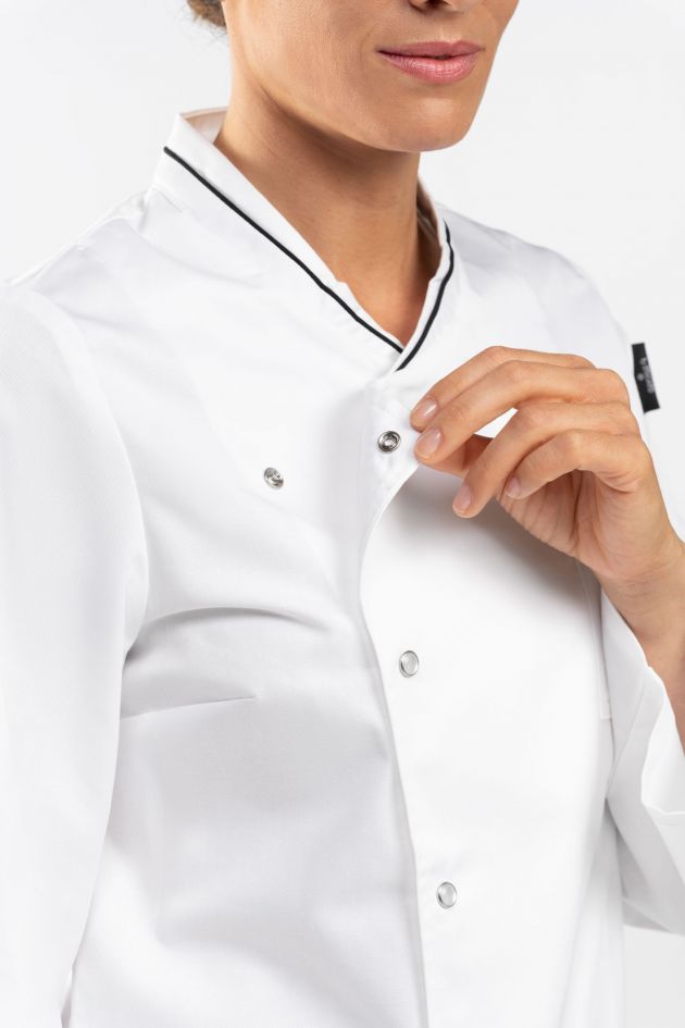 Veste cuisine femme manches transformables - MESA
